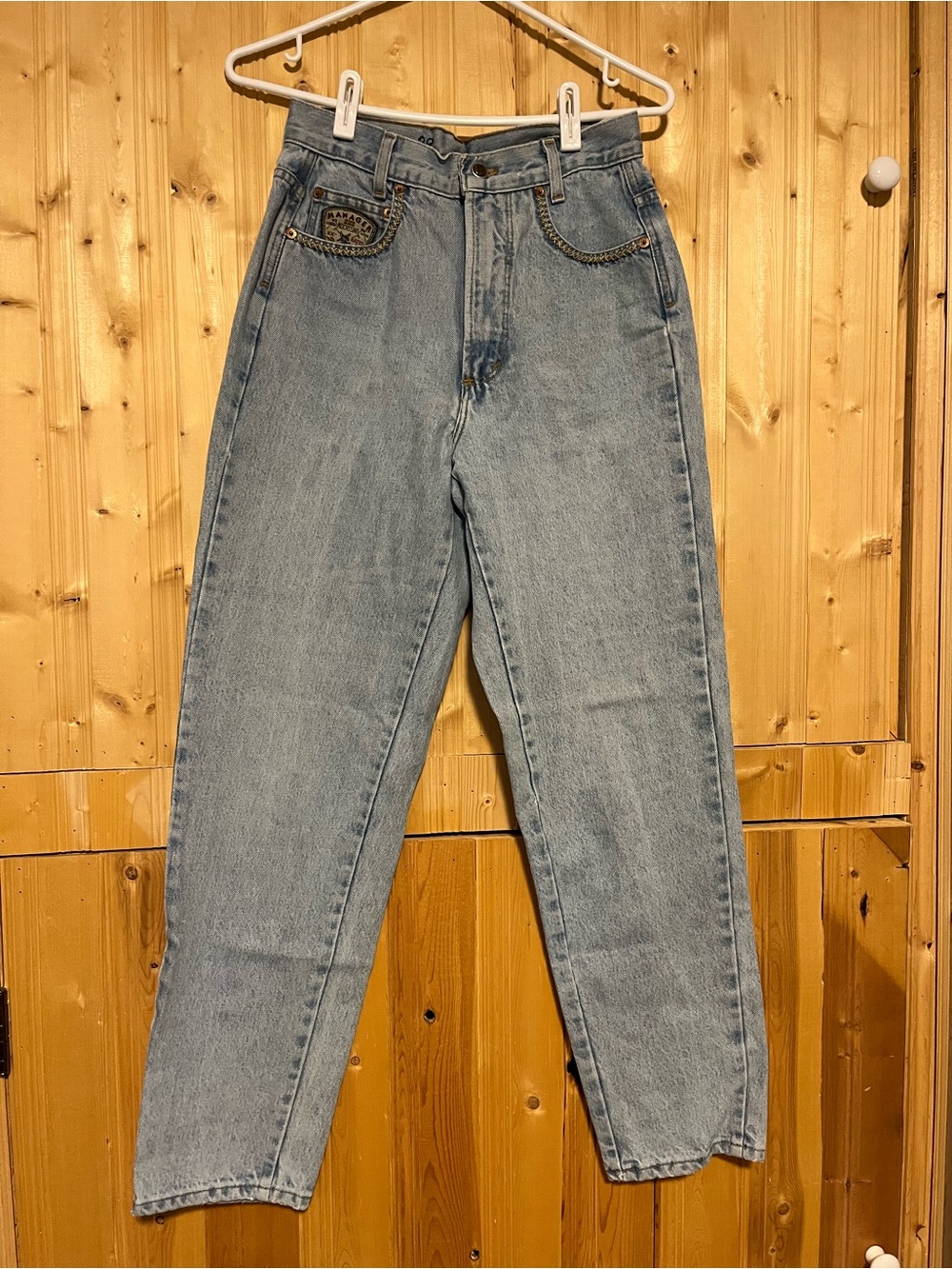 Vintage Manager  Light Blue High-Rise Jeans